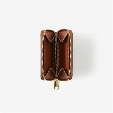 Check Zip Wallet in Archive beige 